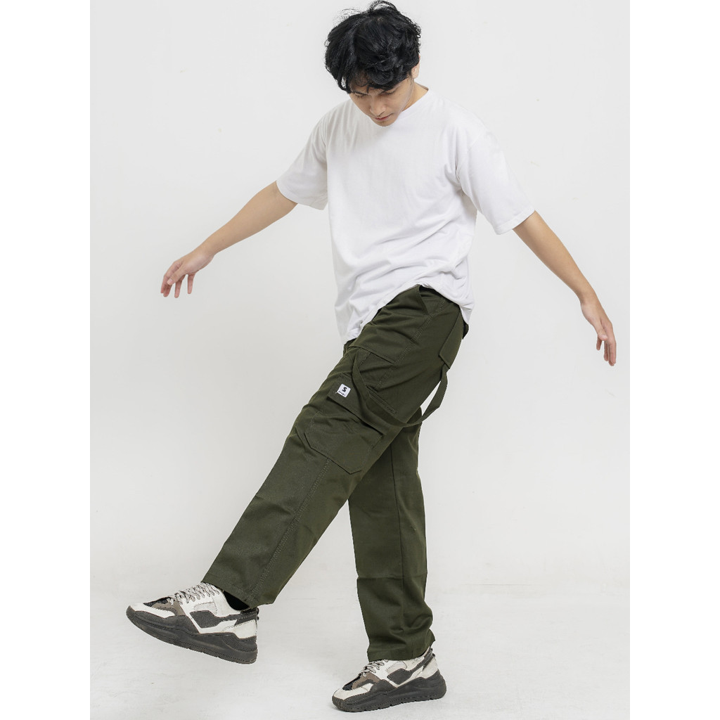 Celana pria stiego cargo soul