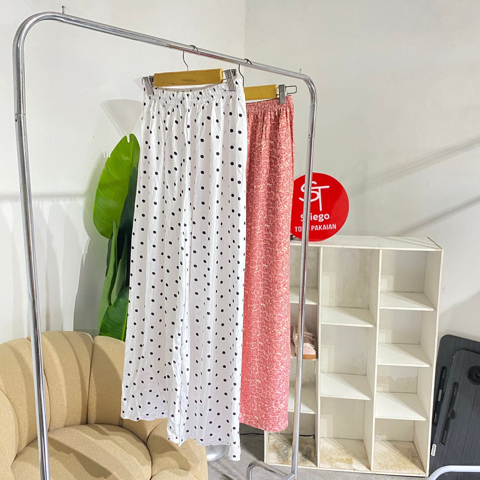 Celana wanita kulot rayon