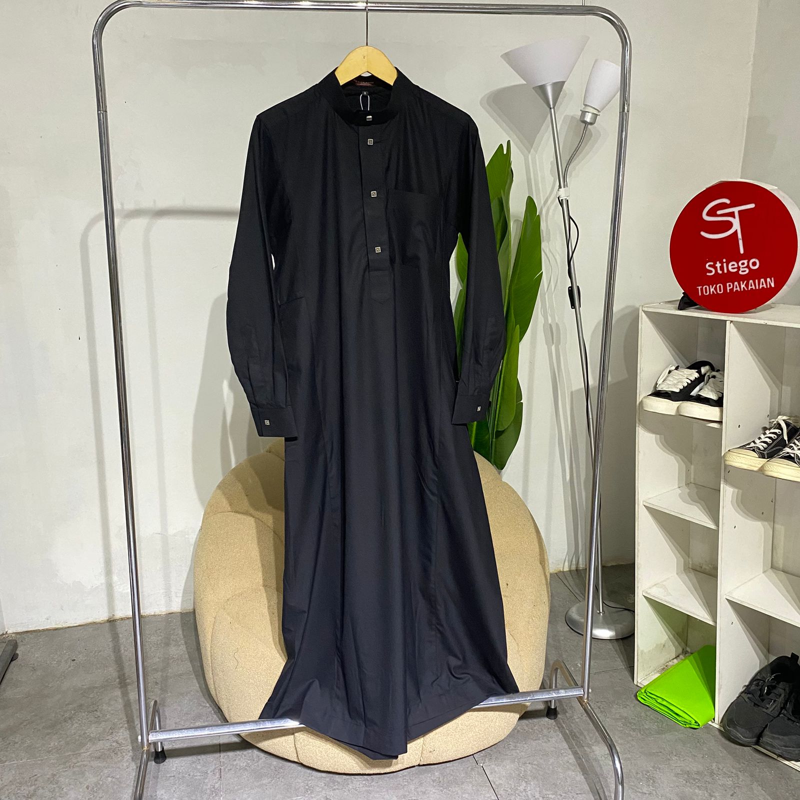 Gamis Jubah Pria harsgadini busana muslim pria