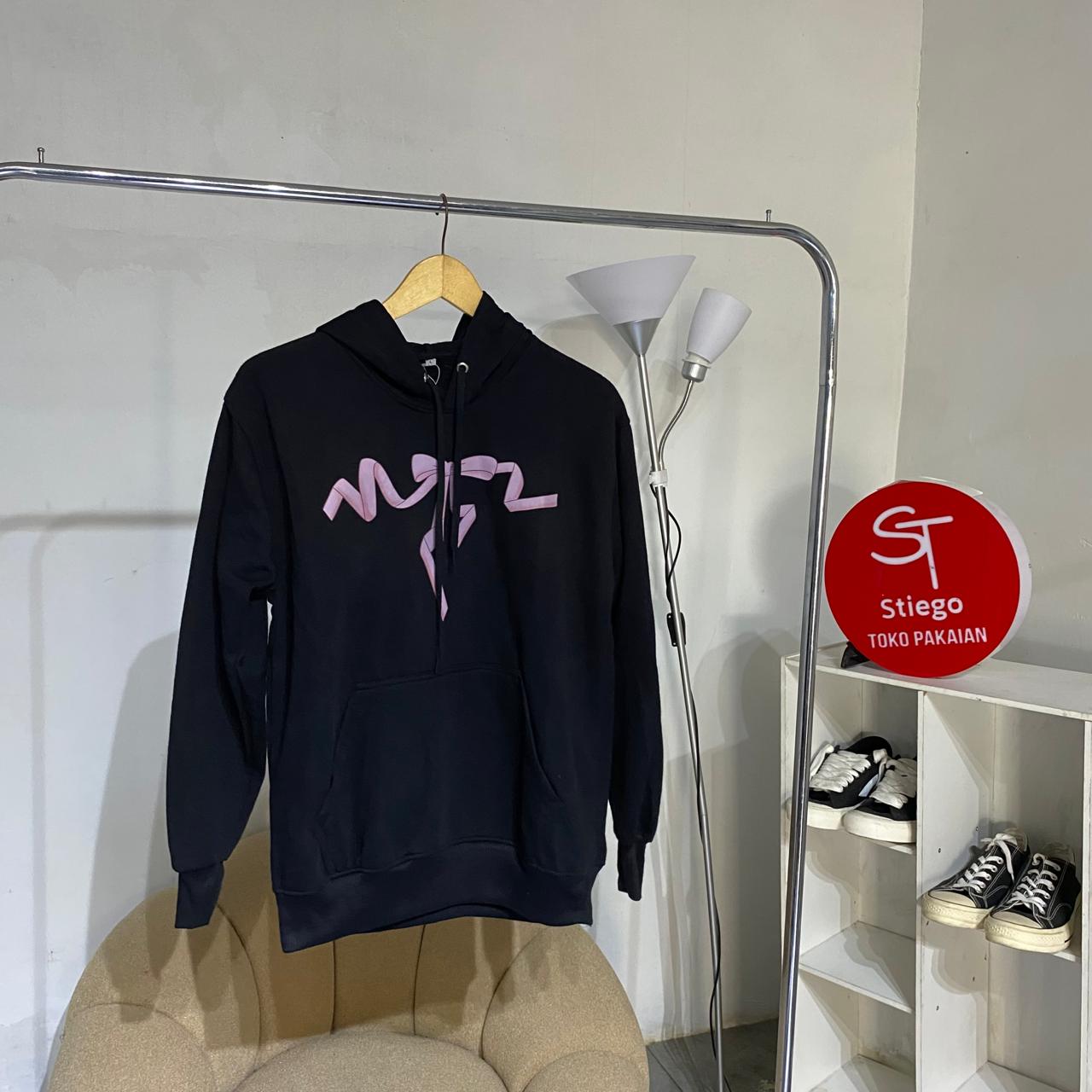 sweater hoodie wanita crewneck pita