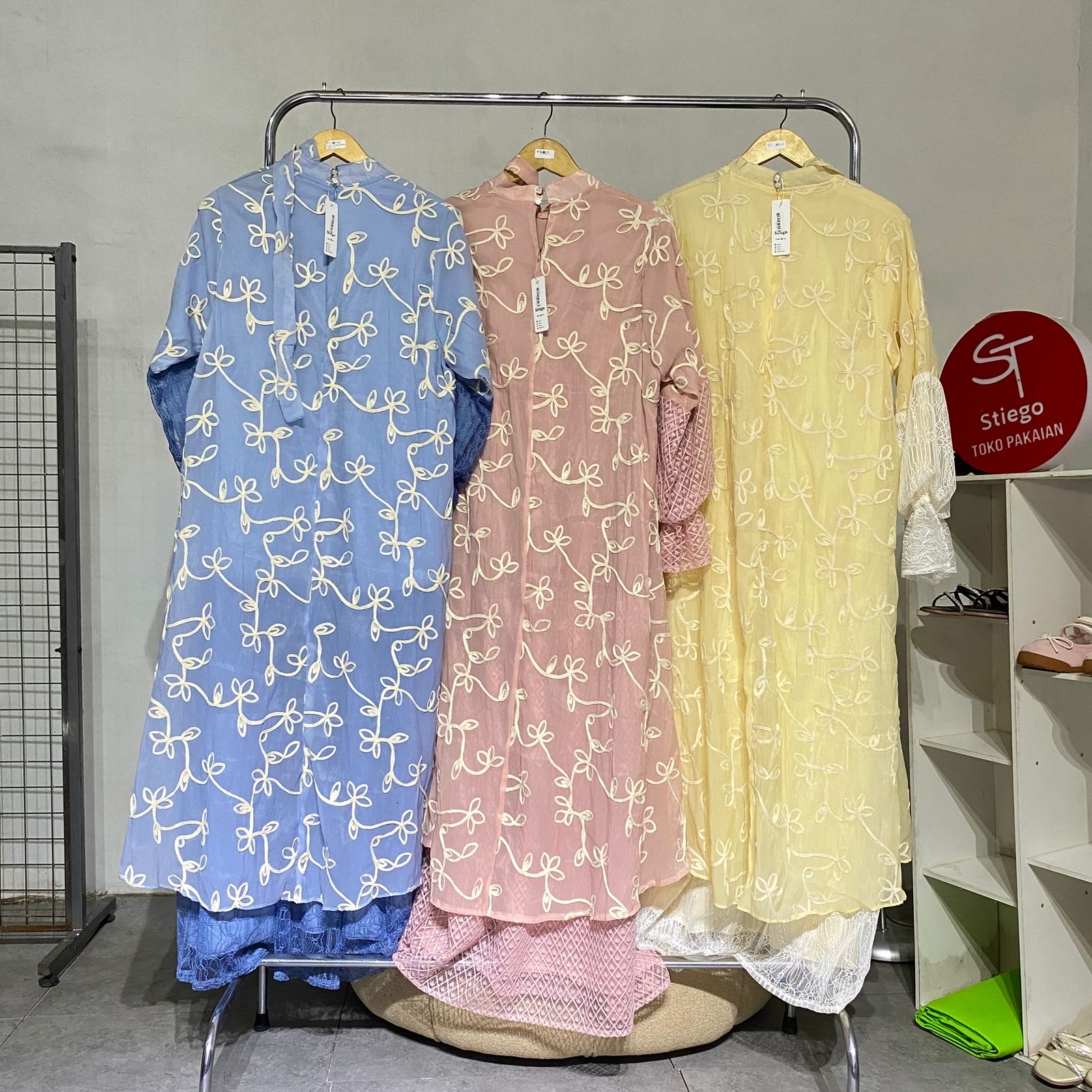 Gamis Wanita Tensel  anggun