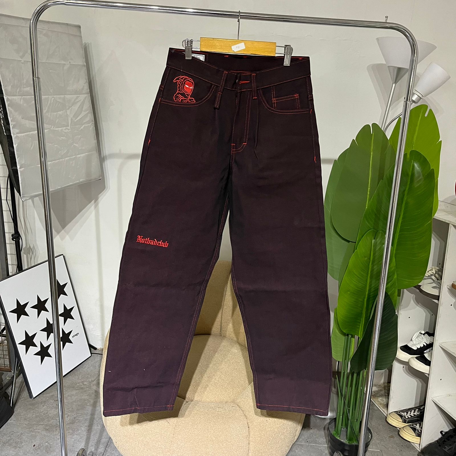 Celana denim not bed club devil (1222)