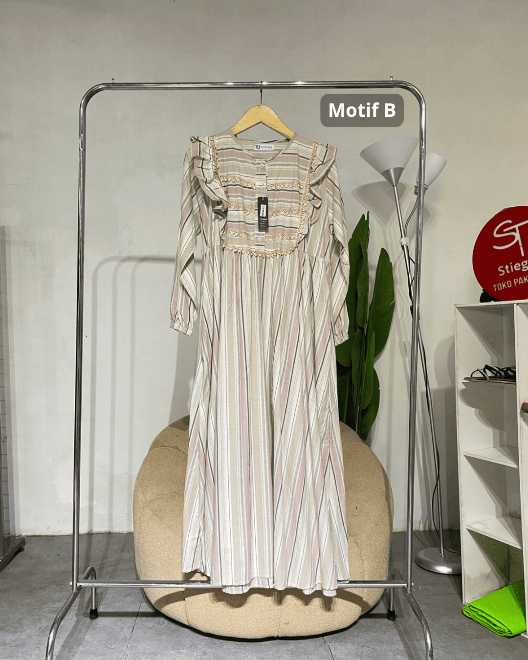 Gamis Wanita Anggun  payet dress 02