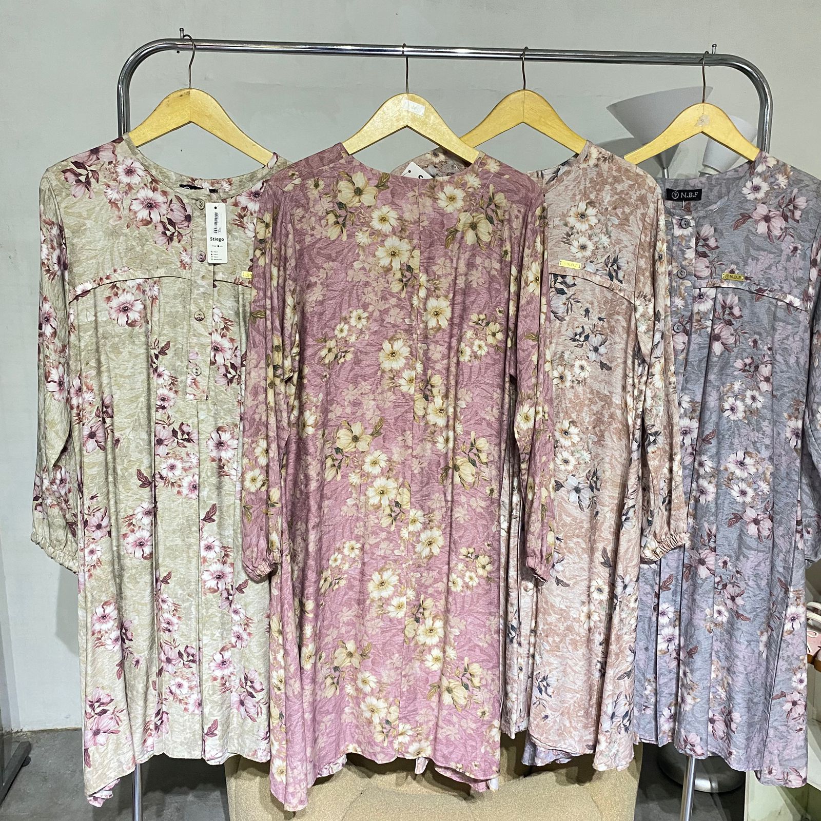 Gamis midi wanita 3101