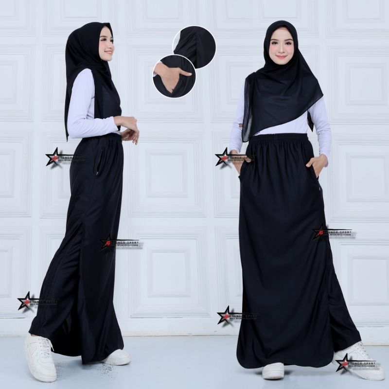 Celana rok olahraga wanita