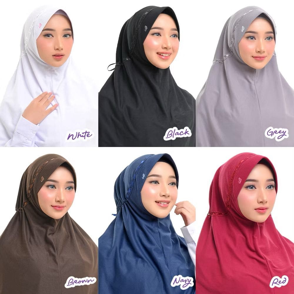 Hijab krudung wanita Rabbani ( hemy ) ukuran S