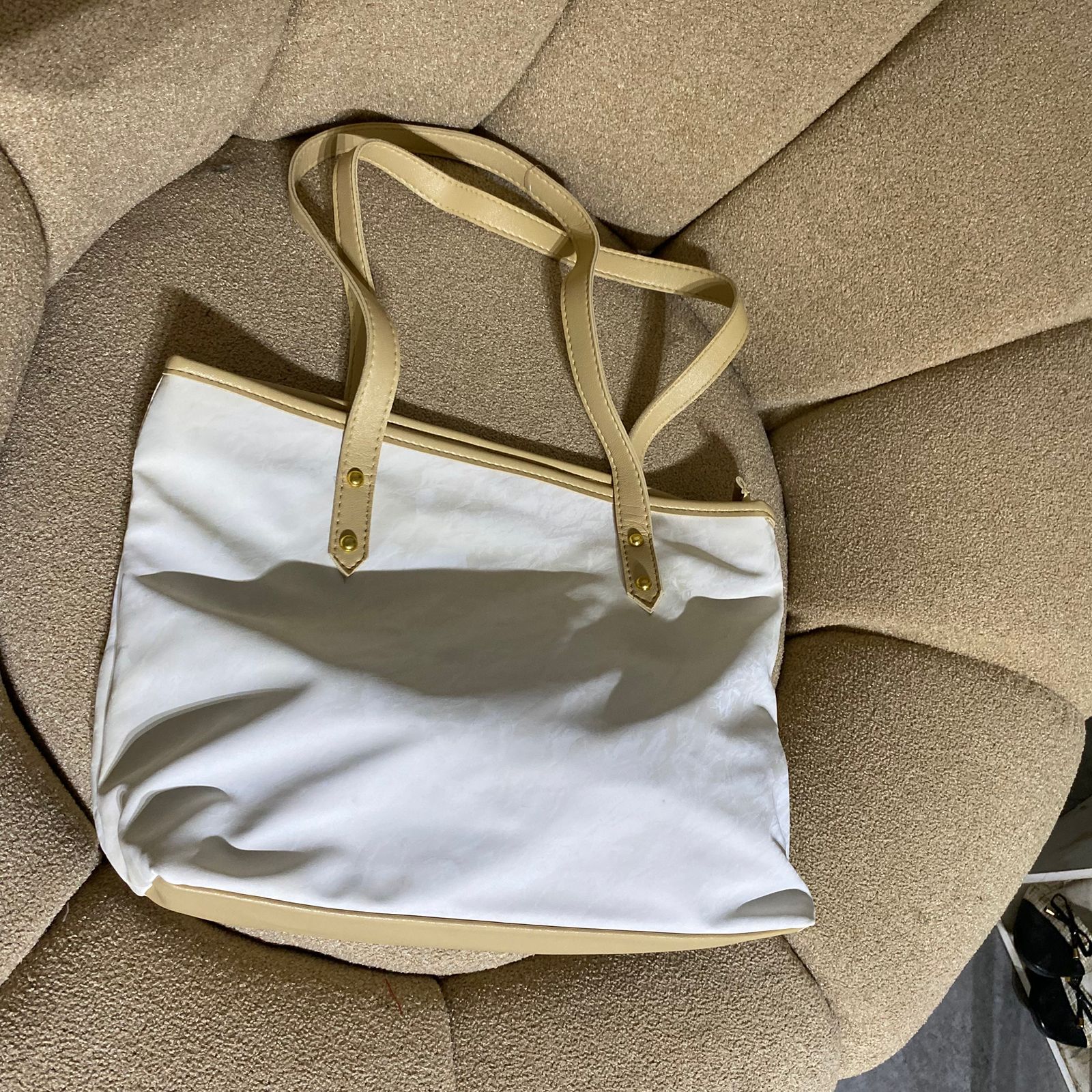 tas wanita motif tote bag mawar