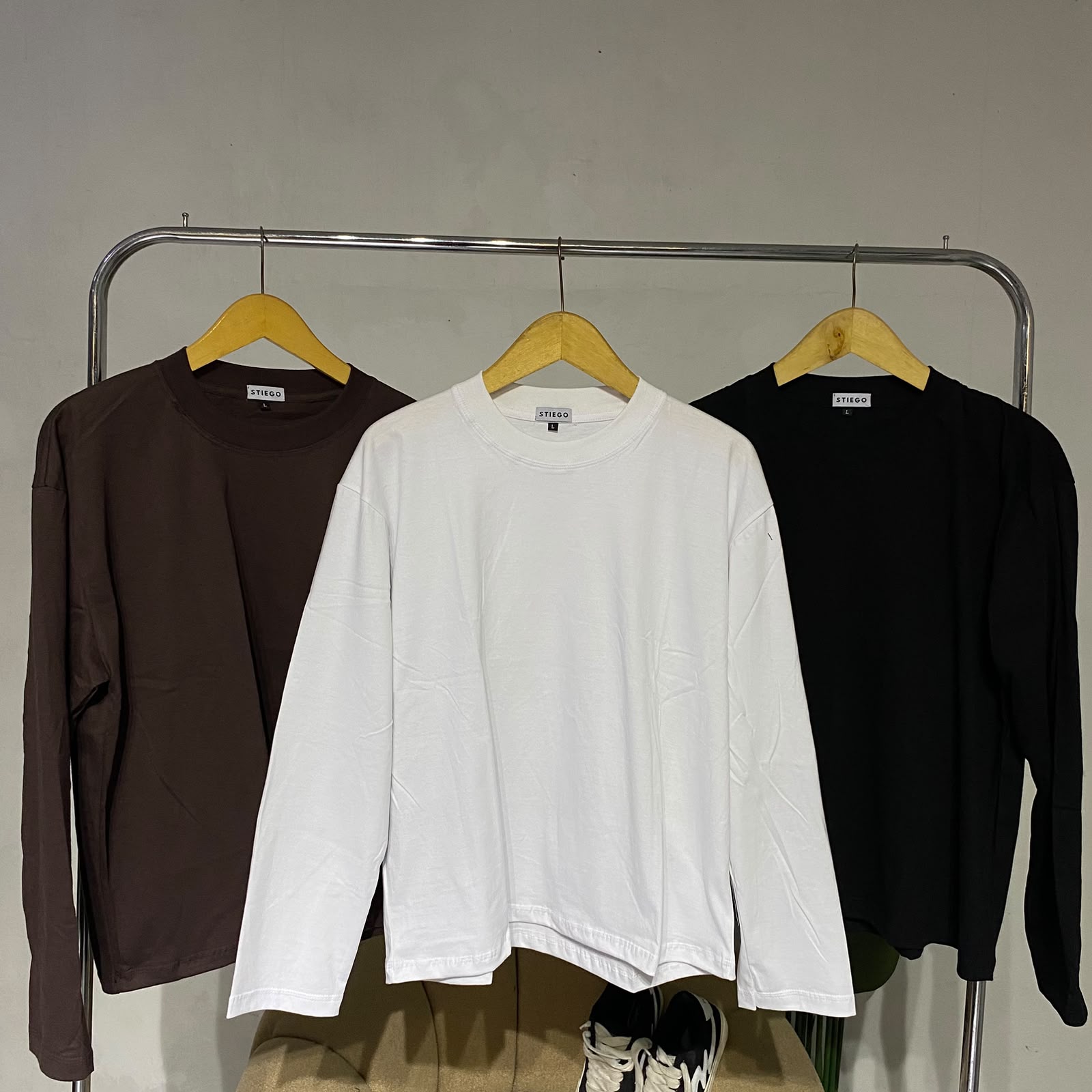 Stiego kaos boxy longsleeve basic
