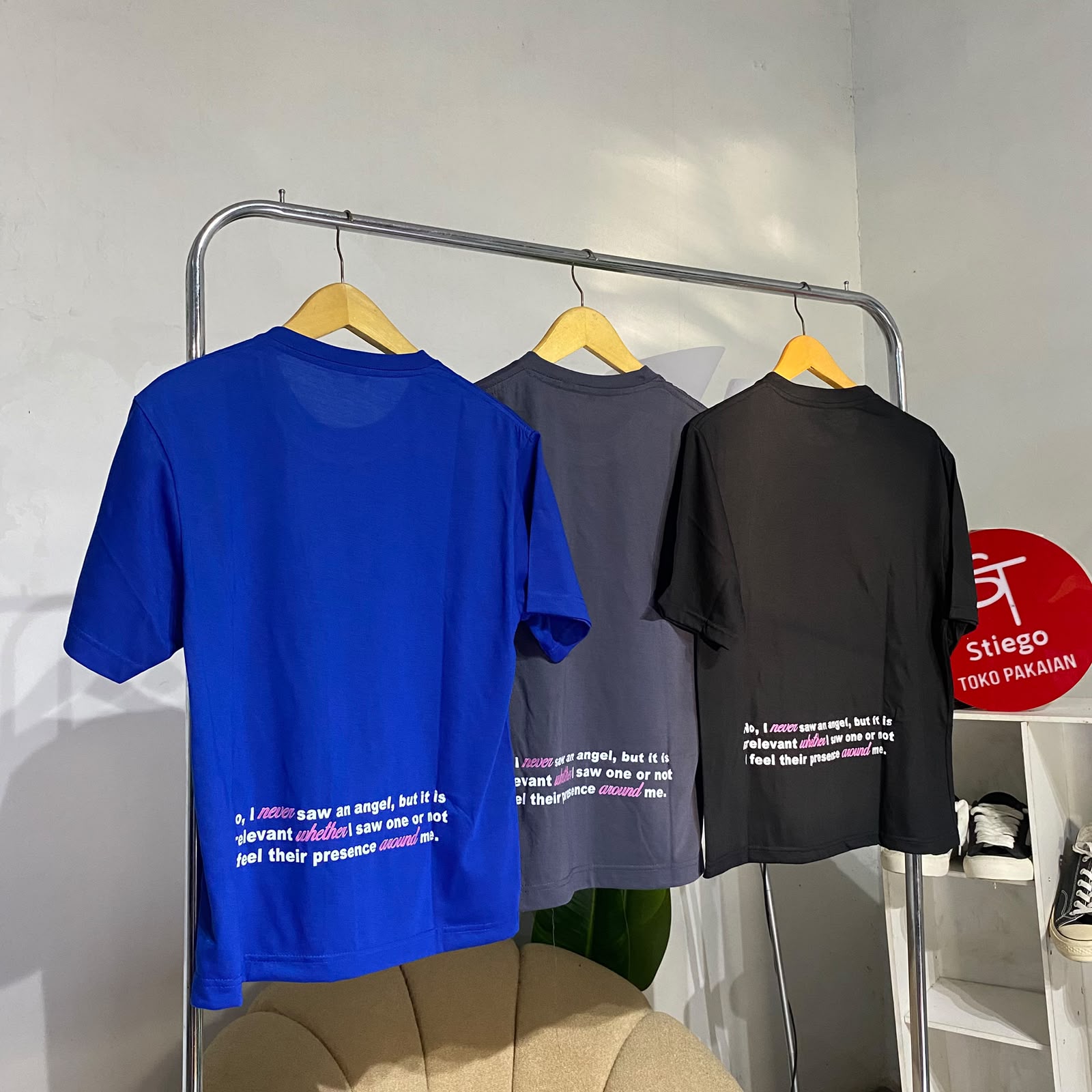 Kaos pria artikel pria lengan pendek