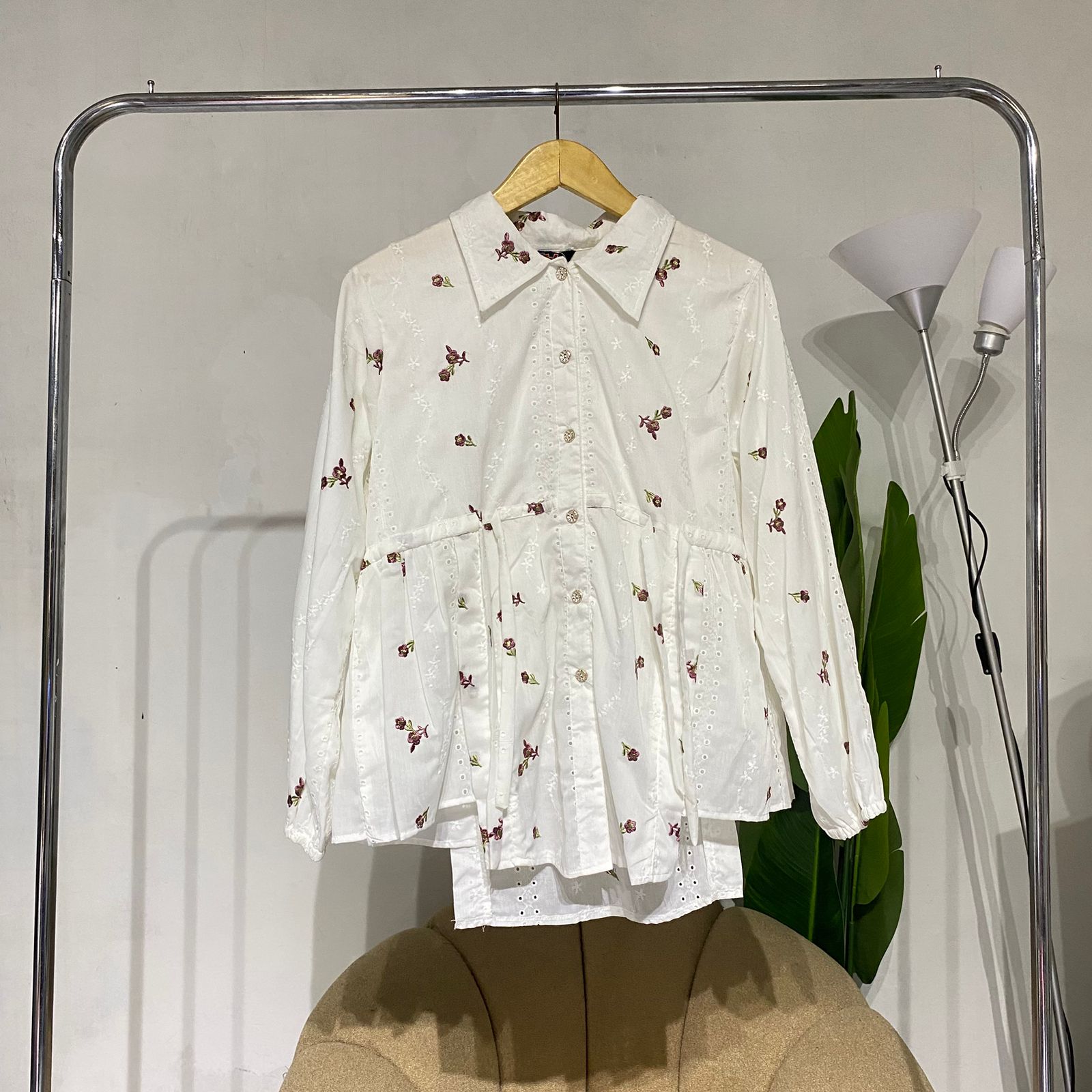 Onset Katun Bordir Wanita  1210 wanita