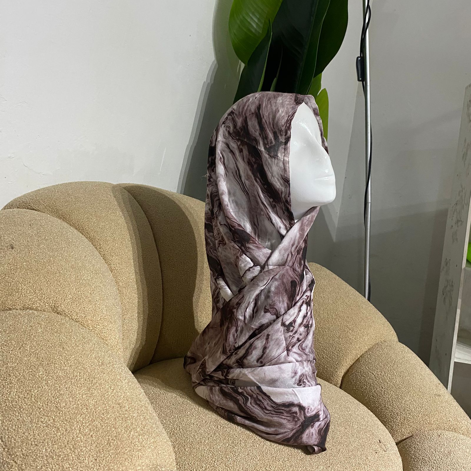 Hijab Pashmina wanita Viscose Printed
