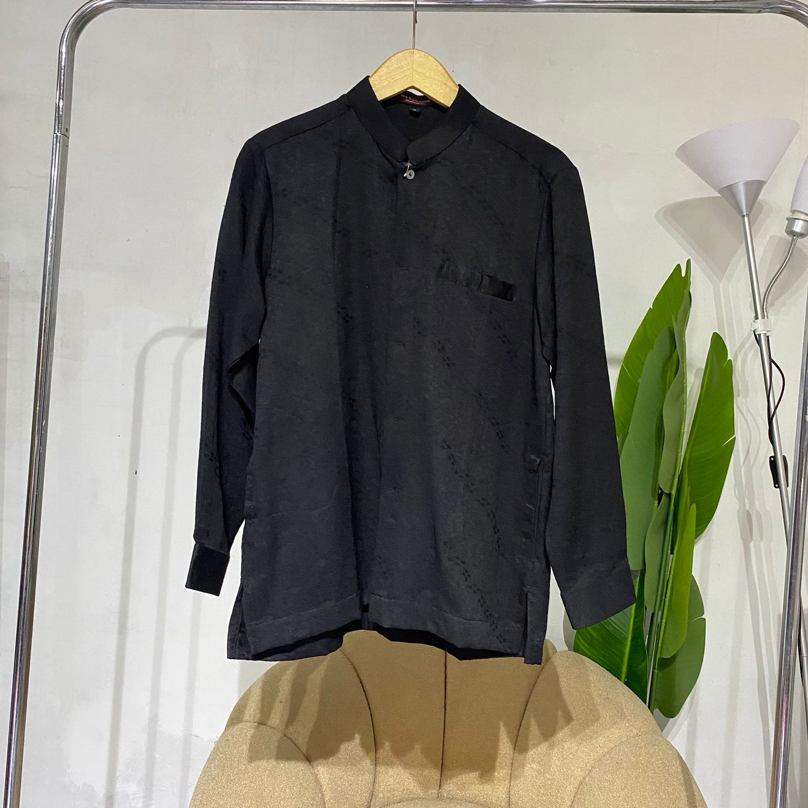 Kemeja pria koko muslim pria  lengan panjang