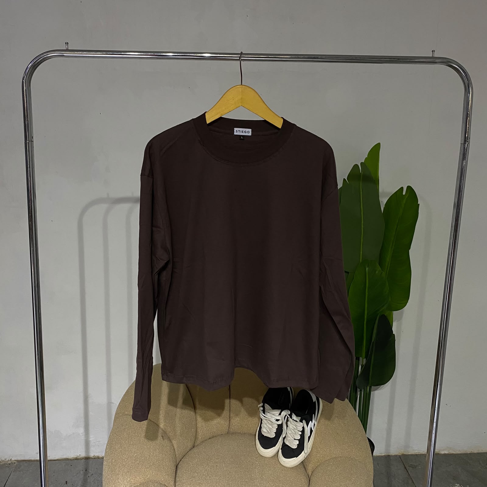Stiego kaos boxy longsleeve basic