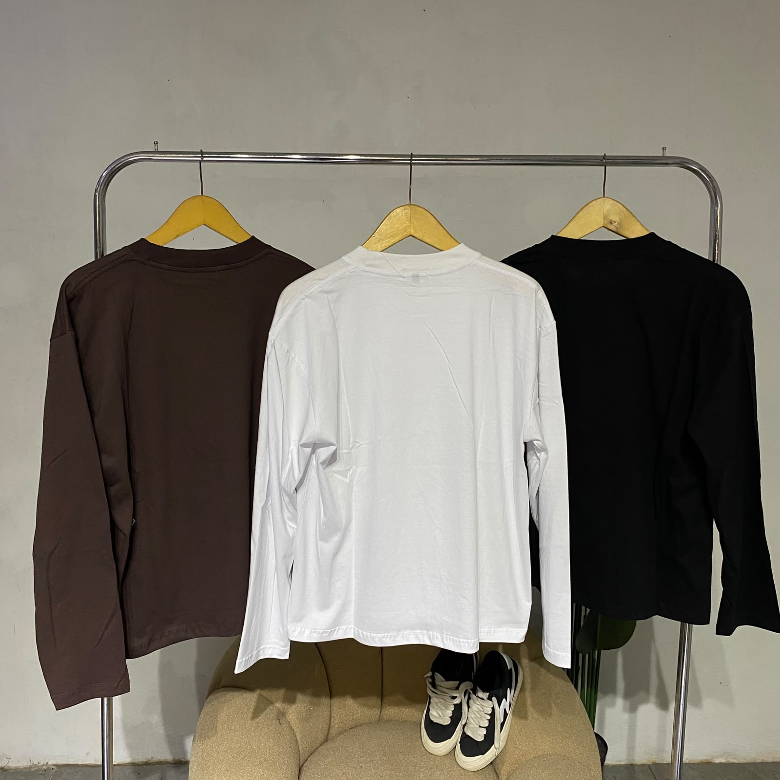 Stiego kaos boxy longsleeve basic