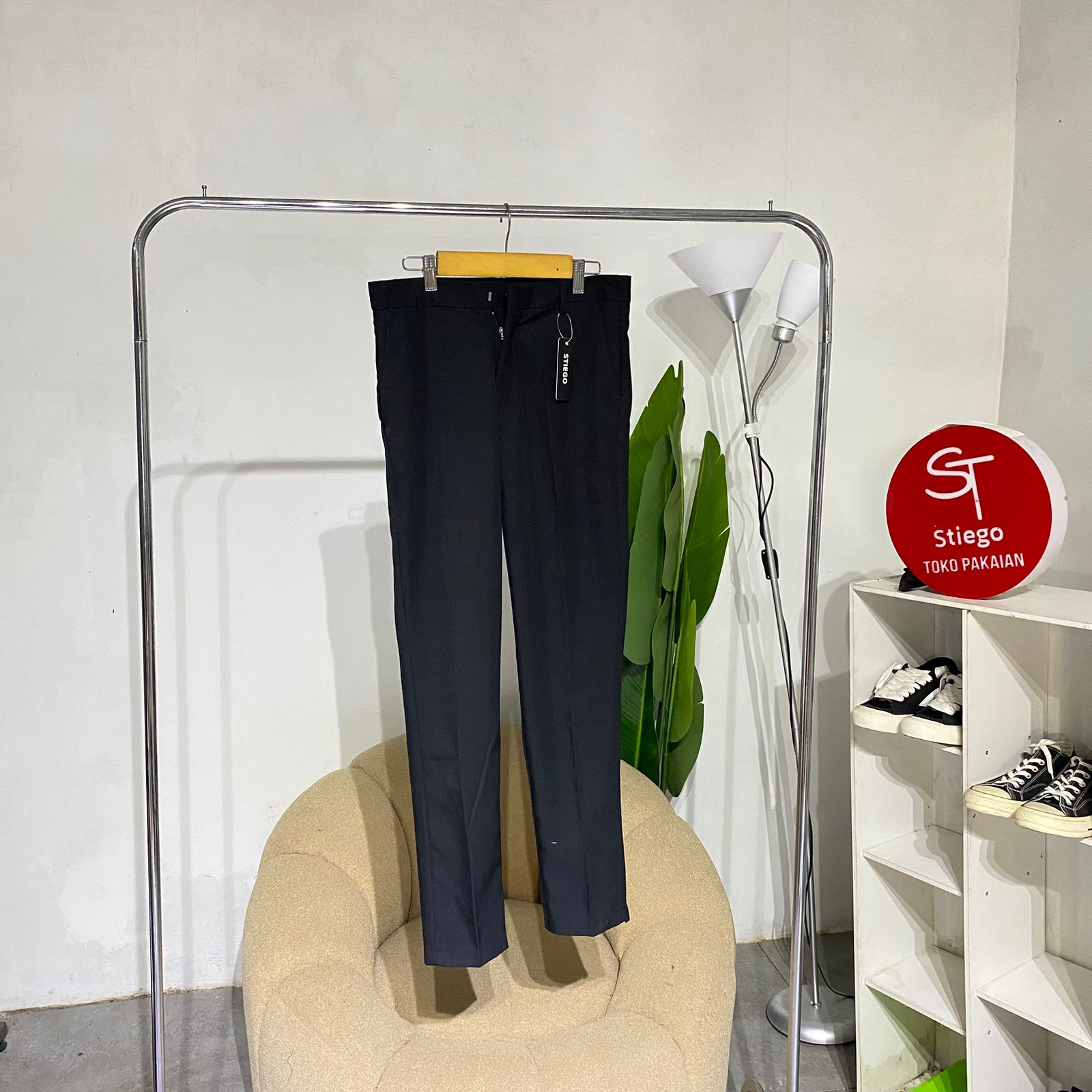 STARLINE - Ankle Pants Pria Slimfit / Celana Bahan | Celana Kantor