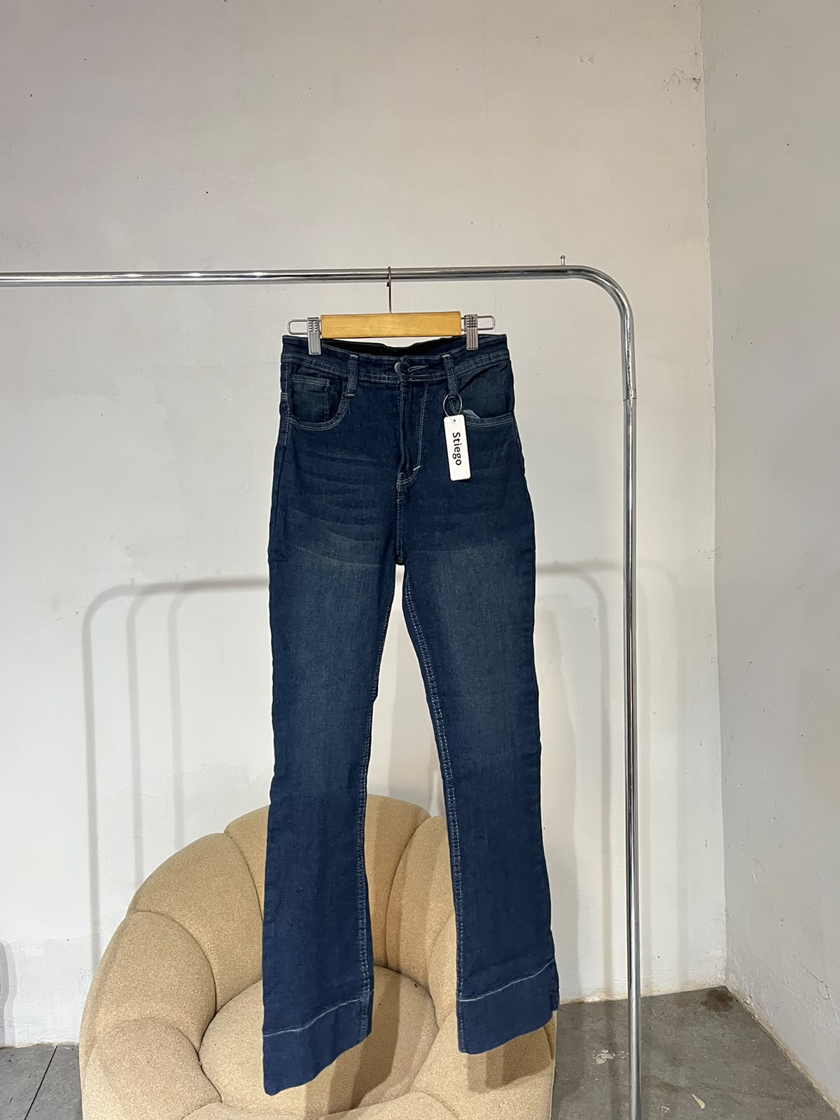 Stiego Celana jeans wanita cutbray