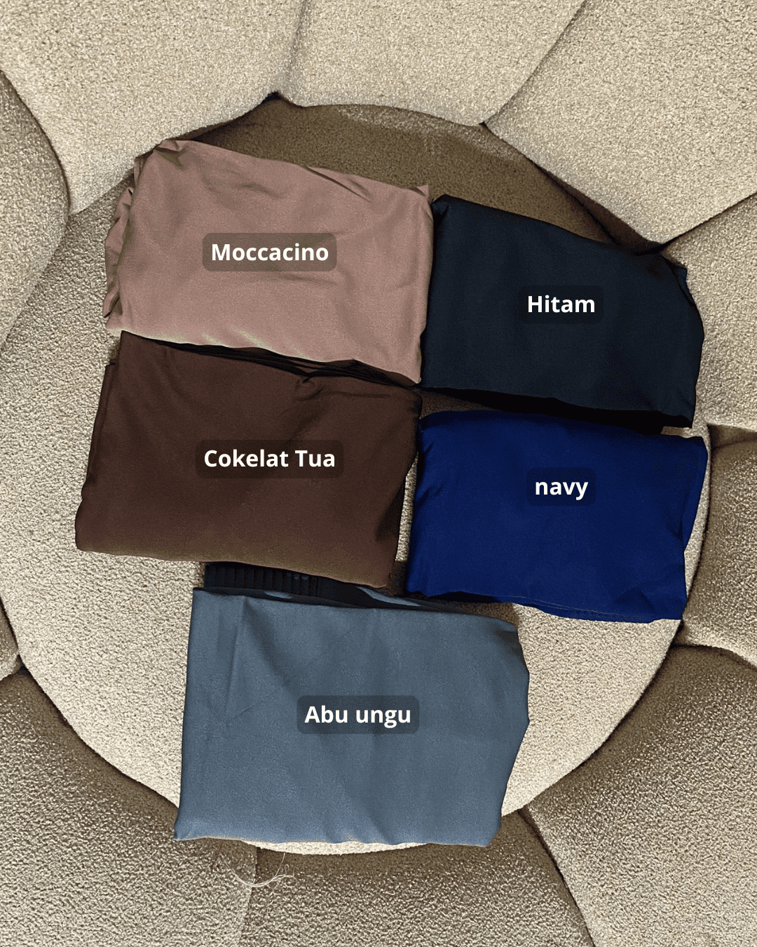 Hijab wanita kenan lana  instan bergo size L
