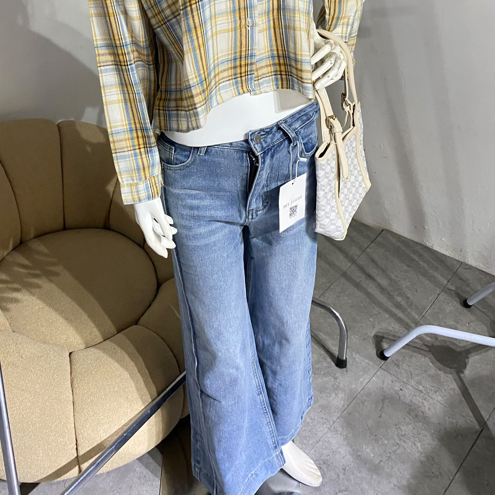 Lulu jens  Celana Panjang jeans Wanita blue